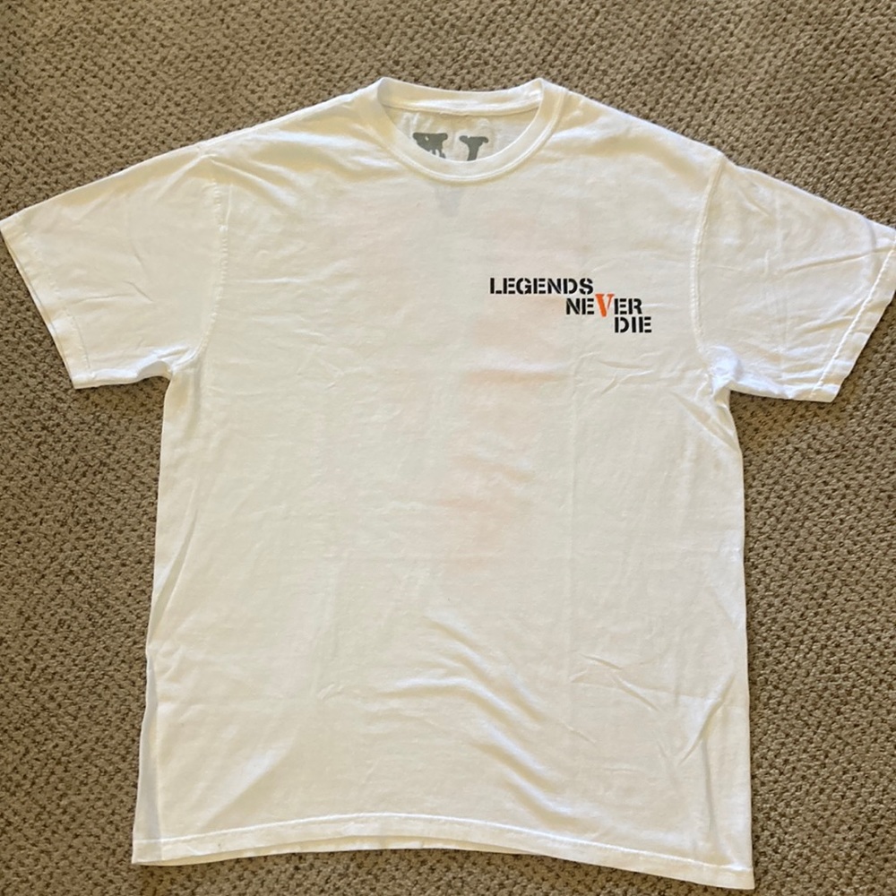 Juice Wrld x 999 Legends Never Die Vlone Butterfly T-shirt - Picture 4 of 6